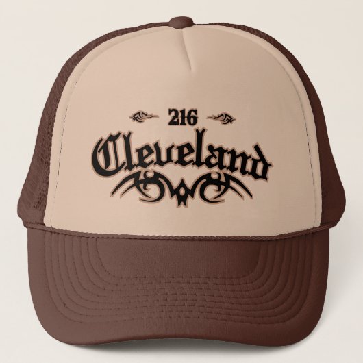 Cleveland 216 truckerkappe (Vorderseite)