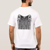 Cleveland Art Deco Bridge Statue T-Shirt (Rückseite)