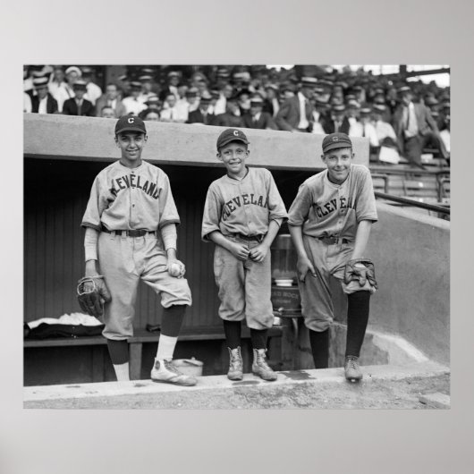 Cleveland Ball Boys, 1922 Poster (Vorne)