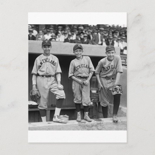 Cleveland Ball Boys, 1922 Postkarte (Vorderseite)