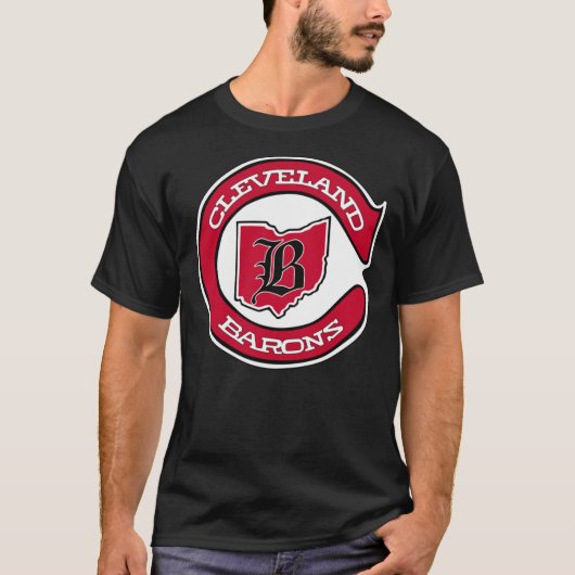 Cleveland Barons Logo Classic T - Shirt (Vorderseite)