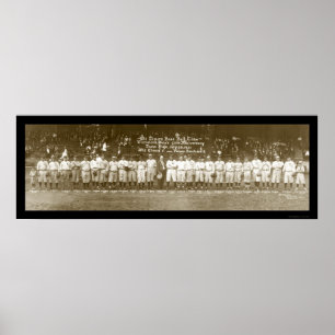 Cleveland Baseball Foto 1921 Poster