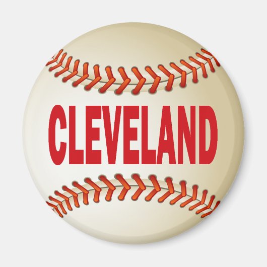 CLEVELAND BASEBALL MAGNET (Vorne)