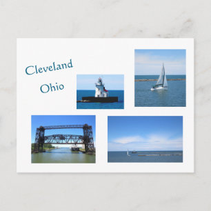 Cleveland besuchen postkarte