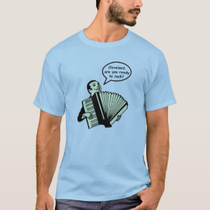 Cleveland, bist du bereit zu rocken? (Akkordeon) T-Shirt