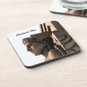 Cleveland Bridge Art Deco Cork Untersetzer (Linke Seite)