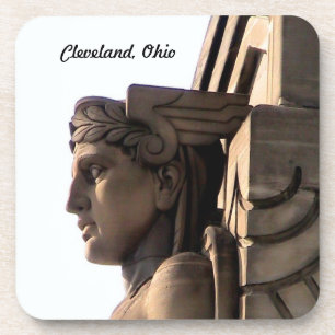 Cleveland Bridge Art Deco Cork Untersetzer