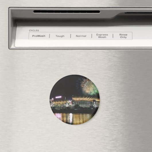 Cleveland Browns Fußballstadion Feuerworte Magnet (In Situ (Geschirrspüler))