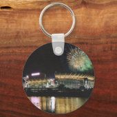 Cleveland Browns Fußballstadion Feuerworte Schlüsselanhänger (Vorderseite)