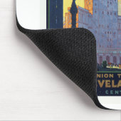 Cleveland der neue Gewerkschafts-Anschluss Vintag Mousepad (Ecke)