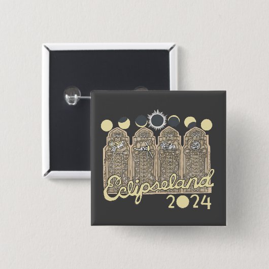 Cleveland Eclipseland Button (Vorne & Hinten)