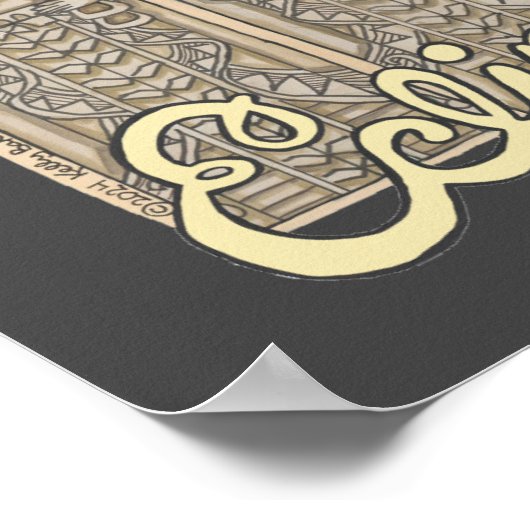 Cleveland Eclipseland Poster (Ecke)