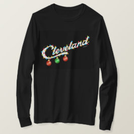 Cleveland-Feiertag beleuchtet Sweatshirt T-Shirt