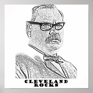 Cleveland-Felsen Poster