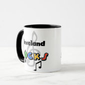 Cleveland-Felsen Tasse (Vorderseite Links)