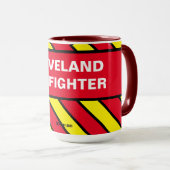 CLEVELAND FIREFIGHTER TASSE (VorderseiteRechts)