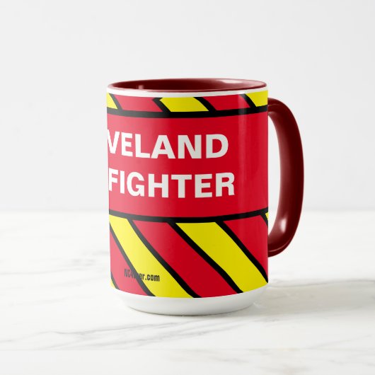 CLEVELAND FIREFIGHTER TASSE (VorderseiteRechts)