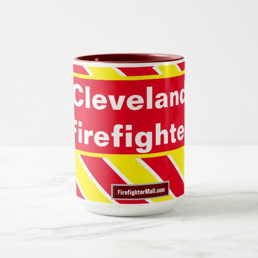 Cleveland Firefighter-Tasse Tasse (Zentrum)