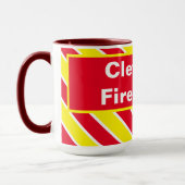 Cleveland Firefighter-Tasse Tasse (Links)