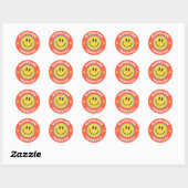 Cleveland Foosball Smile Sticker (Blatt)