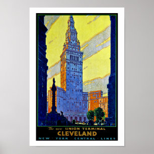 Cleveland ~ Gewerkschaft Terminal Poster