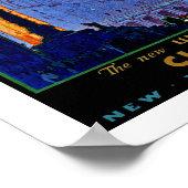 Cleveland ~ Gewerkschaft Terminal Poster (Ecke)