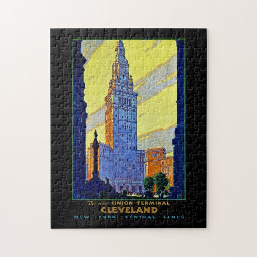 Cleveland ~ Gewerkschafts-Anschluss Puzzle (Vertikal)