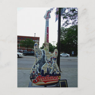 Cleveland-Gitarre VI Postkarte