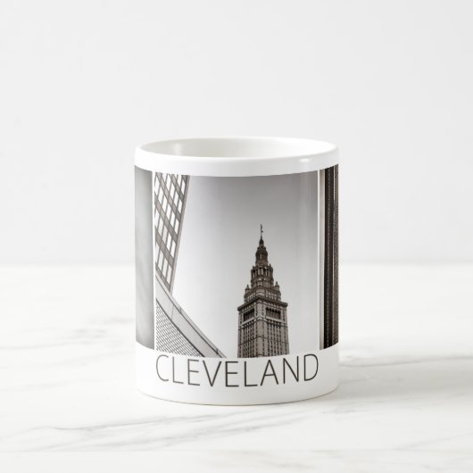 Cleveland-Grafik-Tasse Kaffeetasse (Mittel)