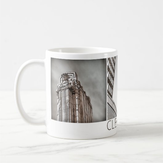 Cleveland-Grafik-Tasse Kaffeetasse (Links)