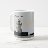 Cleveland Harbor Lighthouse Tasse (Vorderseite Links)