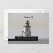 Cleveland Harbor Postcard Postkarte (Vorne/Hinten)