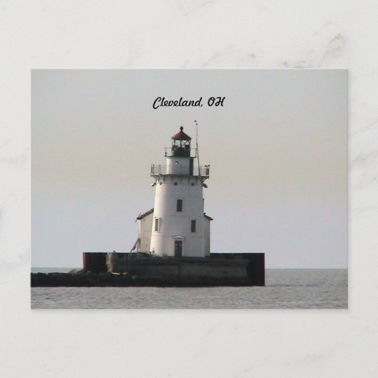 Cleveland Harbor Postcard Postkarte (Vorderseite)