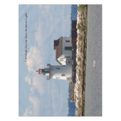 Cleveland Harbour Haupteingang Leichte Tischdecke (Vorderseite)