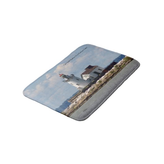 Cleveland Harbour Haupteingang Leuchtfeuer Badematte (Schrägansicht)