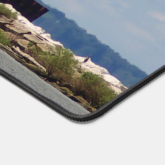 Cleveland Harbour Haupteingang Lichtschreibtischma Schreibtischunterlage (Ecke)