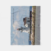 Cleveland Harbour Main Eintritt Light Fleecedecke (Vorderseite)