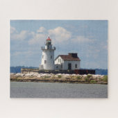 Cleveland Harbour Main Eintritt Light Puzzle (Horizontal)