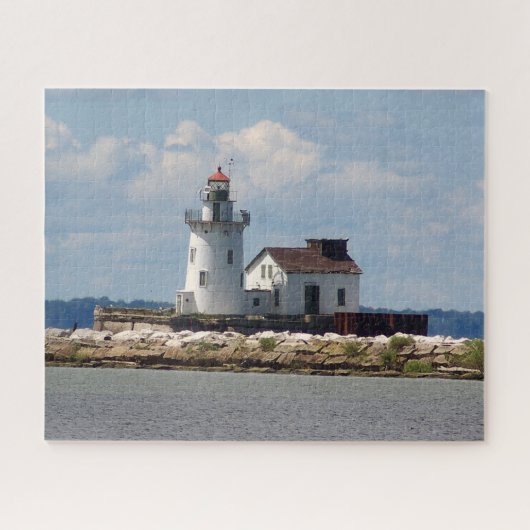 Cleveland Harbour Main Eintritt Light Puzzle (Horizontal)