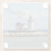 Cleveland Harbour Main Eintritt Light Untersetzer (Rückseite)