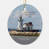 Cleveland Harbour Main Intrance Light Ornament (Links)