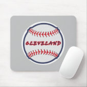 Cleveland Heimat Indischer Stamm für Baseball Fans Mousepad (Mit Mouse)
