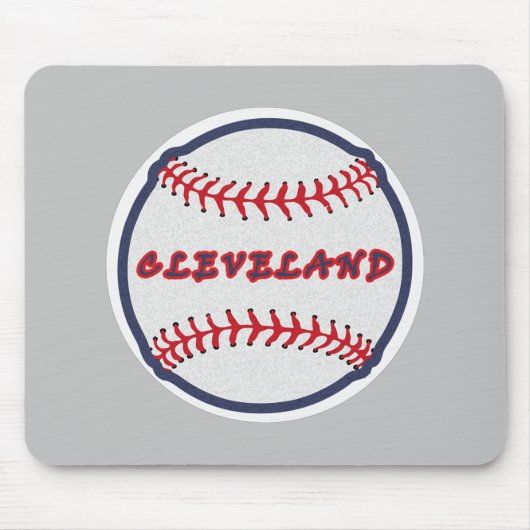 Cleveland Heimat Indischer Stamm für Baseball Fans Mousepad (Vorne)