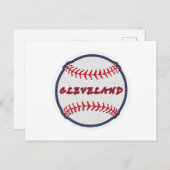 Cleveland Heimat Indischer Stamm für Baseball Fans Postkarte (Vorne/Hinten)