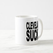Cleveland ist zum Kotzen Kaffeetasse (VorderseiteRechts)