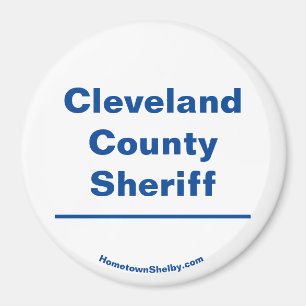 Cleveland Landkreis Sheriff Magnet