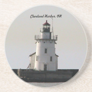 Cleveland Lighthouse Coaster Sandstein Untersetzer