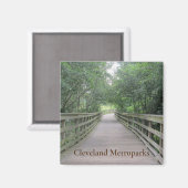 Cleveland Metroparks Magnet (Vorderseite/Rückseite)