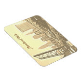 Cleveland Morning Gold Magnet (Rechte Seite)