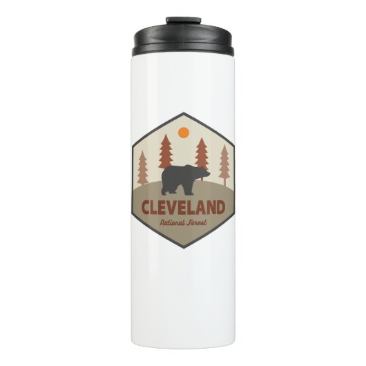 Cleveland National Forest Bär Thermosbecher (Vorderseite)